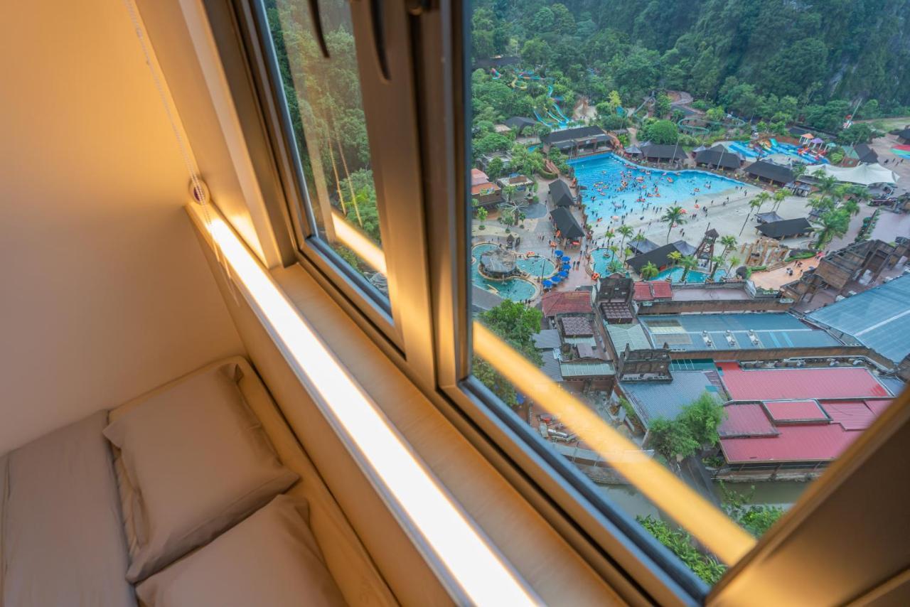 Ipoh Tambun Lost World Sunway Onsen Suites Luna 2R2B 8Paxs Exteriör bild